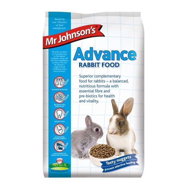 Mr.Johnson - Avance kanin foder 3kg adult ( obs  bedst før 1/12-2024)