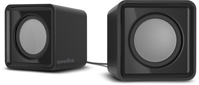 Speedlink - TWOXO Stereo Speakers, black - Datamaskiner