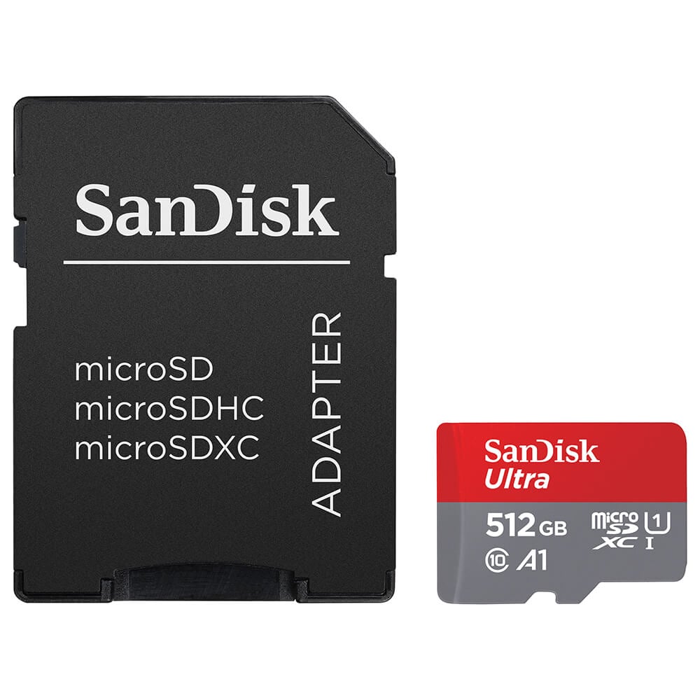 SANDISK - MicroSDXC Mobil Ultra 512GB 150MB/s UHS-I Adap - S - Elektronikk