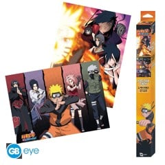 NARUTO SHIPPUDEN - Set 2 Chibi Posters  (52x38)