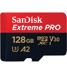 SANDISK - MicroSDXC Extreme Pro - 128GB 200MB/s A2 C10 V30 UHS-I