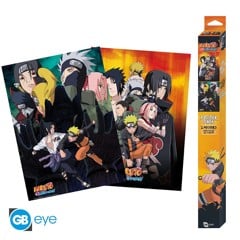 NARUTO SHIPPUDEN - Set 2 Posters - Ninjas (52x38)