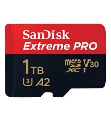 SANDISK - MicroSDXC Extreme Pro 1TB 200MB/s A2 C10 V30 UHS-I