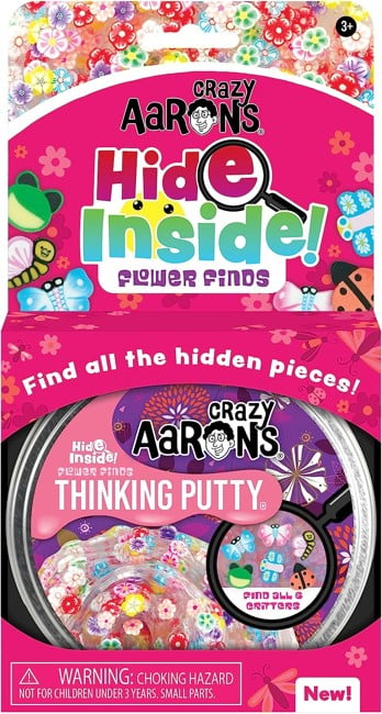 Crazy Aaron's - Hide Inside Putty - Blomsterfund - Pink