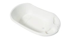 Basson Baby - Large Bath With Stopper White 40 Liters 80X47X20 Cm