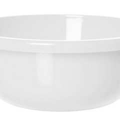 Basson Baby - Wash Dish Round 2.5 L. White