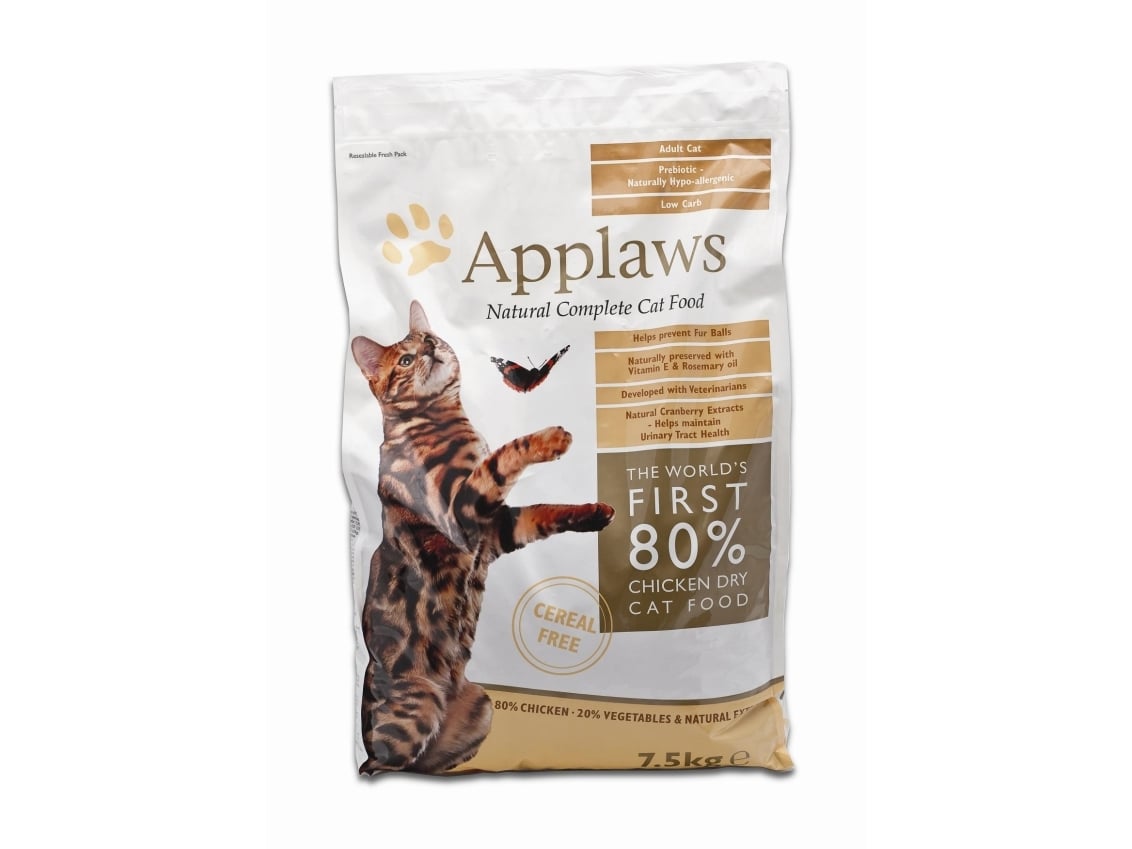 Applaws - Kattefoder Voksen - Kylling - 7,5kg