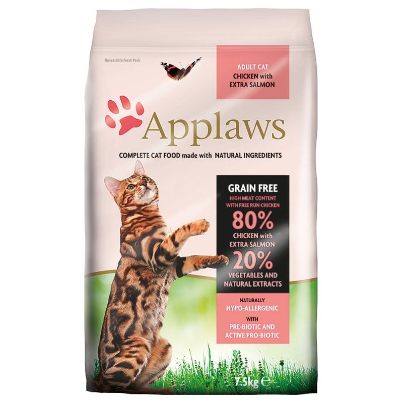 Applaws - Kattefoder Voksen - Laks - 7,5kg