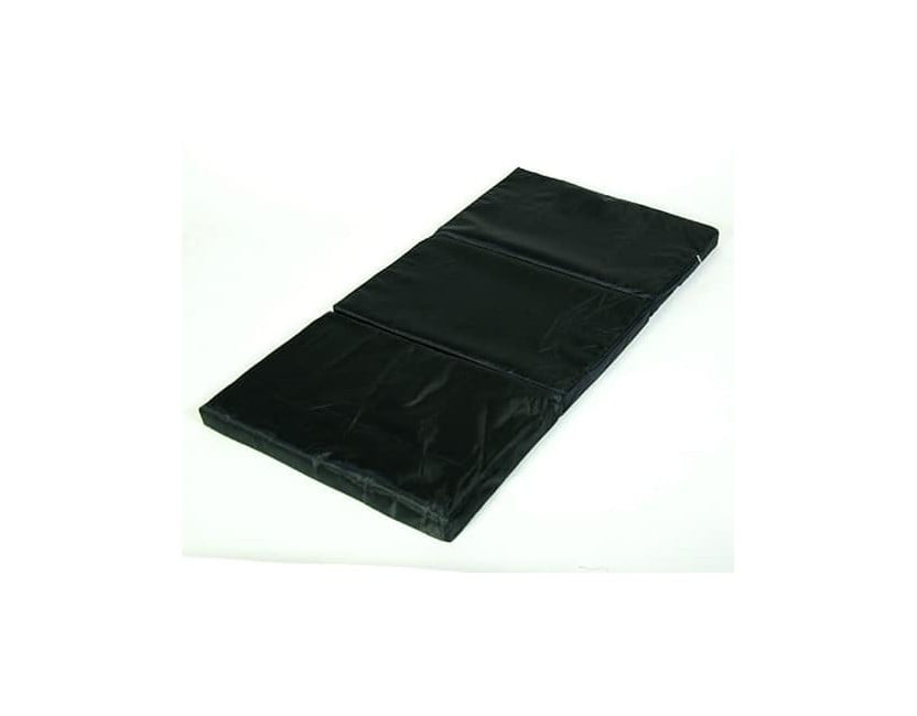Basson Baby - Mattress, 3-Fold, Black/Grey With Bag