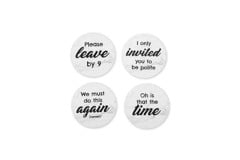 Rude Coasters Set of 4