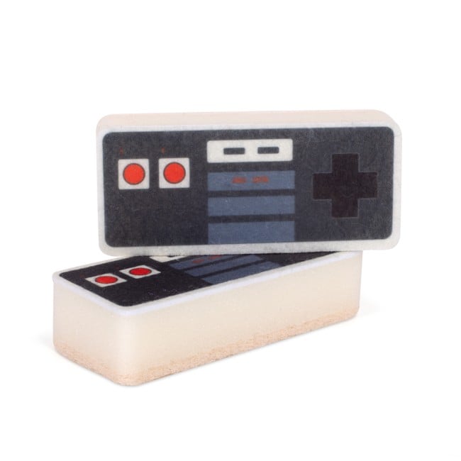 Retro Controller Sponges Set of 2, with Scourer