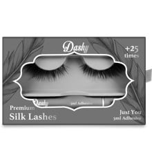 Dashy - Premium Silk Lashes + 5 ml Adhesive Just You