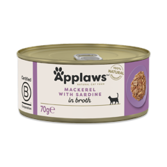 Applaws - Wet Cat Food 70 g - Makrel & Sardin (171-015)