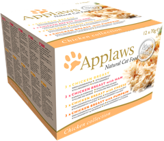 Applaws - Wet Cat Food Multipack 12x70 - Chicken collection (171-017)