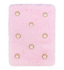 Tinka - Plush Diary with Lock - Rosa w. Pearls (8-802148)