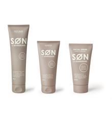 Barberians Copenhagen - SØN of Baberians Face Wash 100 ml + SØN of Barberians Shower Gel 200 m + SØN of Baberians Facial Cream 30 ml