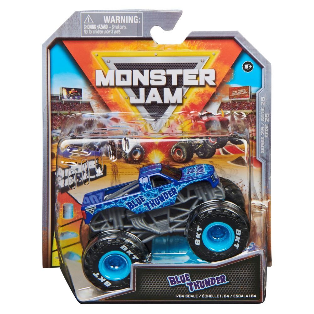 Buy Monster Jam - 1:64 Single Pack - Blue Thunder - Blue Thunder ...