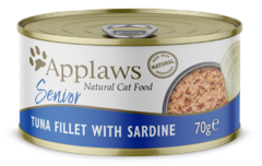 Applaws - Senior - 12 x Wet Cat Food 70 g - Tuna sardines