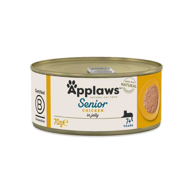 Applaws - Senior - 24 x Wet Cat Food 70 g - Chicken