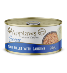 Applaws - Senior - 24 x Wet Cat Food 70 g - Tuna sardines