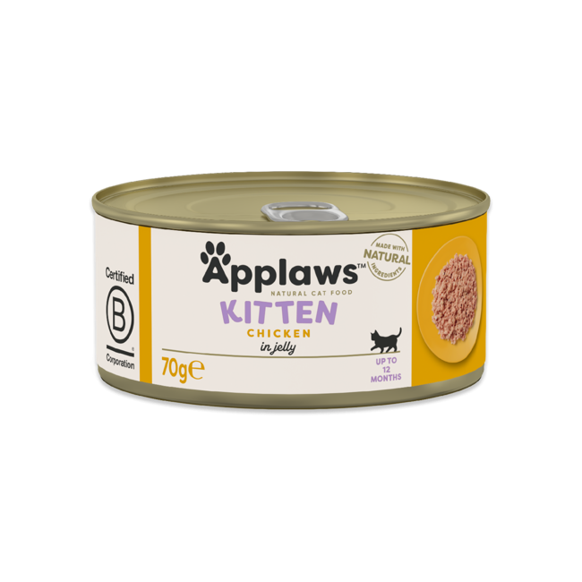 Applaws - Kitten - 24 x Wet Cat Food 70 g - Chicken breast and egg