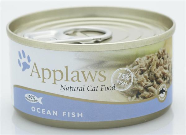 Applaws - 12 x Wet Cat Food 70 g - Ocean Fish - Kjæledyr og utstyr