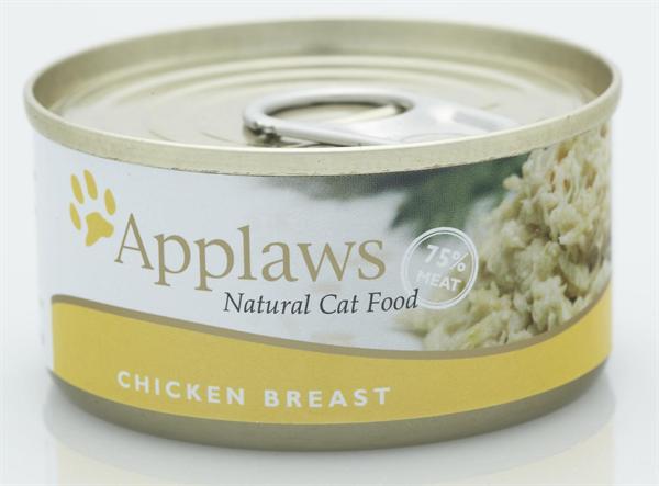 Applaws - 24 x Wet Cat Food 70 g - Chicken - Kjæledyr og utstyr