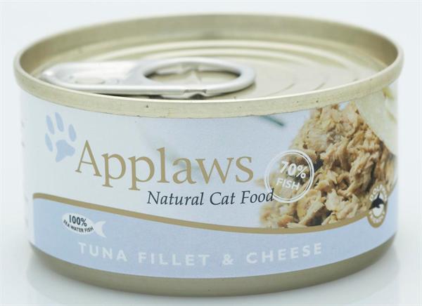 Applaws - 12 x Wet Cat Food 70 g - Tuna&Cheese - Kjæledyr og utstyr