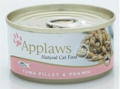 Applaws - 12 x Wet Cat Food 70 g - Tuna & Prawn