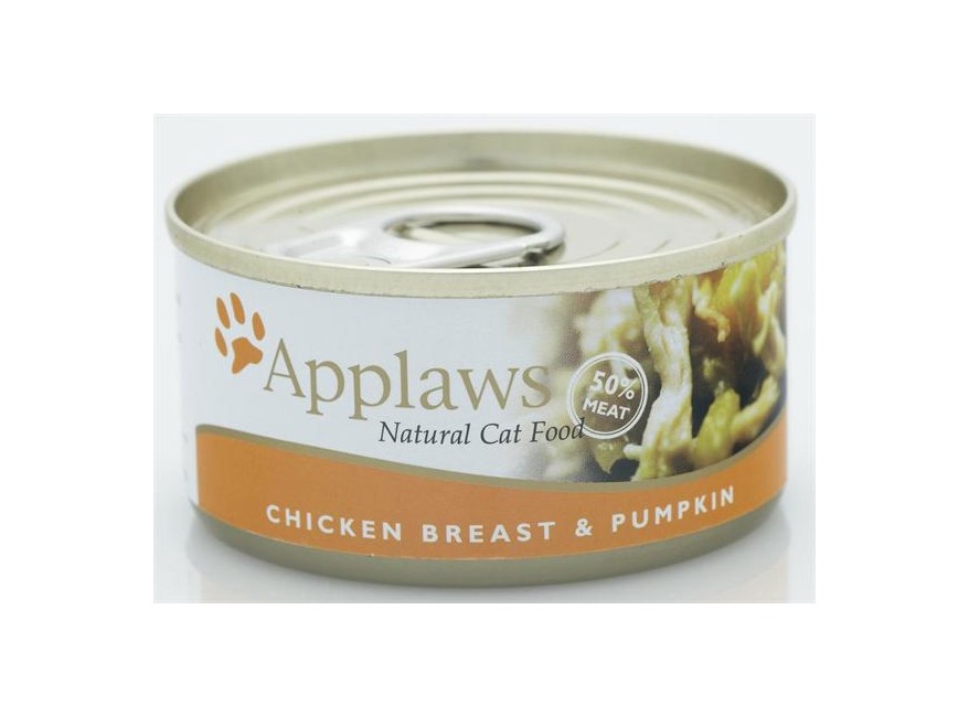 Applaws - 12 x Wet Cat Food 70 g - Chicken & Pumpkin
