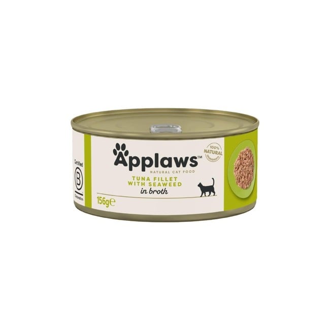 Applaws - 12 x Wet Cat Food 156 g - Tuna & Seaweed