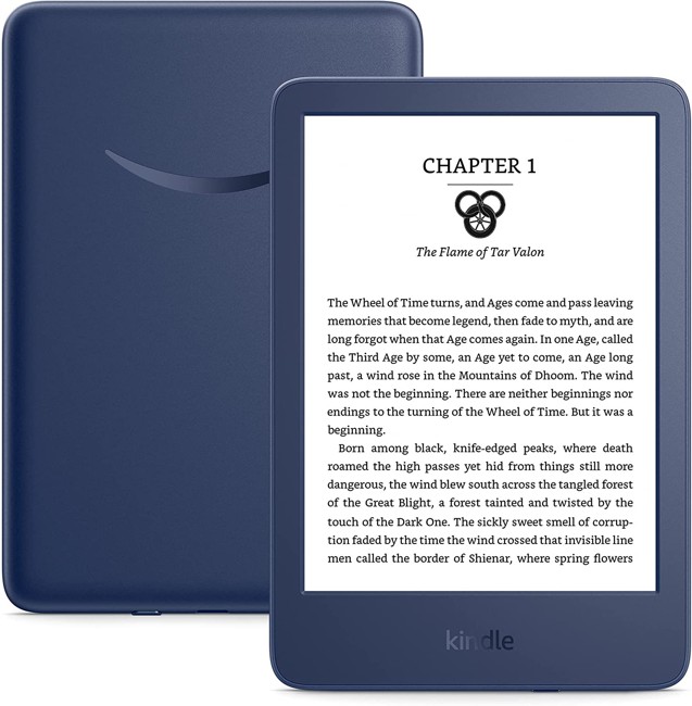 Amazon - Kindle (2022-udgivelse) 6" High-Res Denim