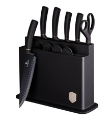 BerlingerHaus - 11 pcs knife set with stand and cutting board set (BH/2492)