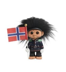 Lykketrold - Norsk Garder med flag