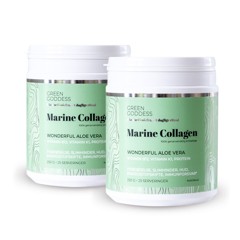 Green Goddess - Marine Collagen - Wonderful Aloe Vera 250 g x 2