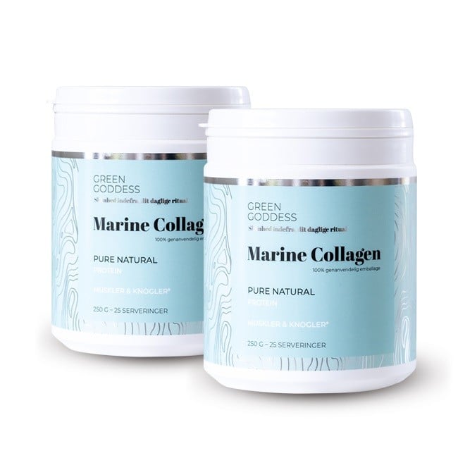 Green Goddess - 2 x Marine Collagen - Pure Natural 250 g