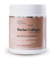 Green Goddess - Marine Collagen - Beautiful Chocolate incl. B-complex, vitamin C og zinc - 250 g