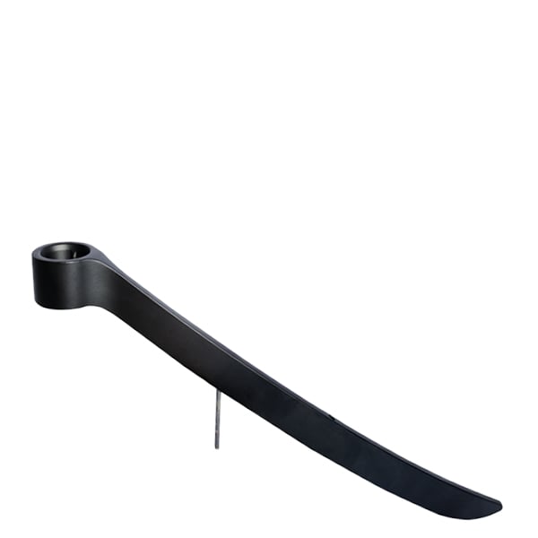 Uyuni - Lightarch taper Candle holder 1'arm - Matte black (UL-30261)