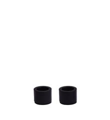 Uyuni - Light Candle holder taper - 2-pack - Matte Black (UL-30430)
