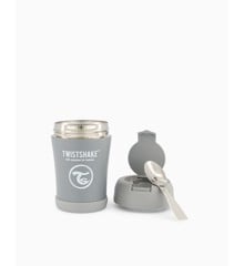Twistshake - Insulated Food Container 350ml Pastel Grey