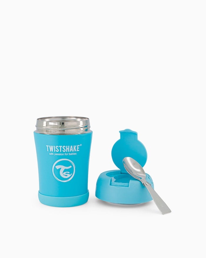 Twistshake - Insulated Food Container 350ml Pastel Blue