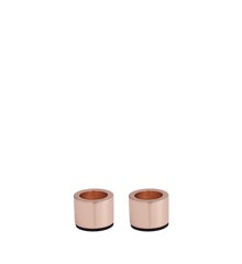 Uyuni - Light Candle holder taper - 2-pack - Rose Gold (UL-30432)