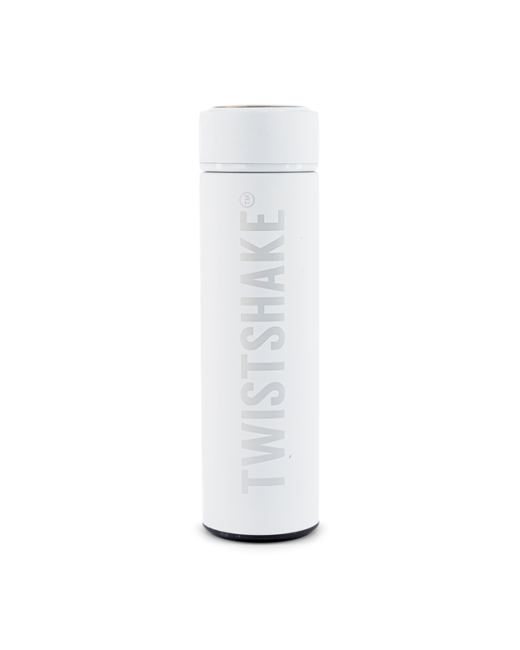 Twistshake - Hot or Cold Bottle 420ml White