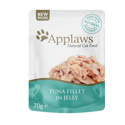 Applaws - 16 x Wet Cat Food 70 g Jelly pouch - Tuna - Kjæledyr og utstyr