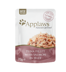 Applaws - 16 x Wet Cat Food 70 g Jelly pouch - Tuna Salmon