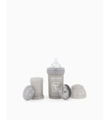 Twistshake - Anti-Colic Baby Bottle Pastel Grey 180 ml