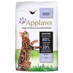 Applaws - Cat food - Chicken & Duck - 7,5 kg (174-074)