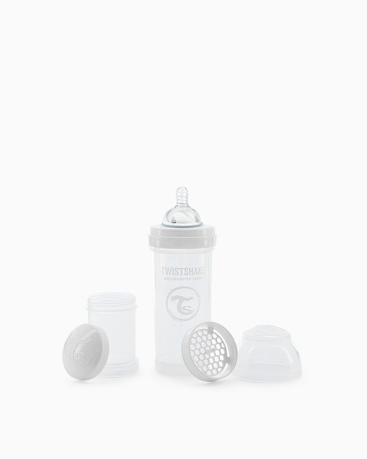 Twistshake - Anti-Colic Baby Bottle White 260 ml