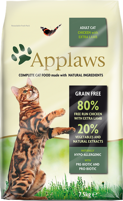 Applaws - Cat Food - Chicken & Lamb - 7,5 kg (174-076)
