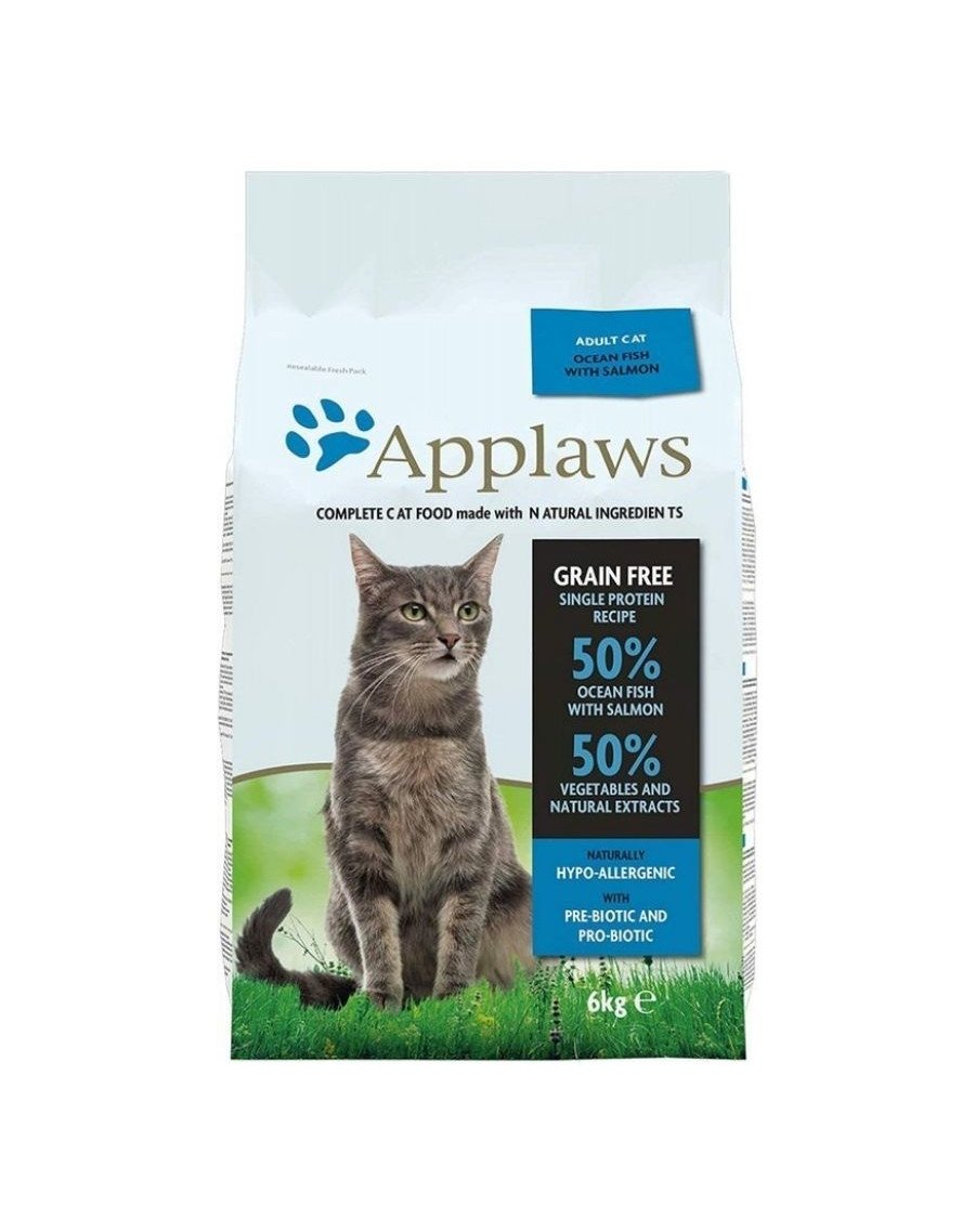Applaws - Cat Food - Sea fish&Salmon - 6 kg (174-077) - Kjæledyr og utstyr